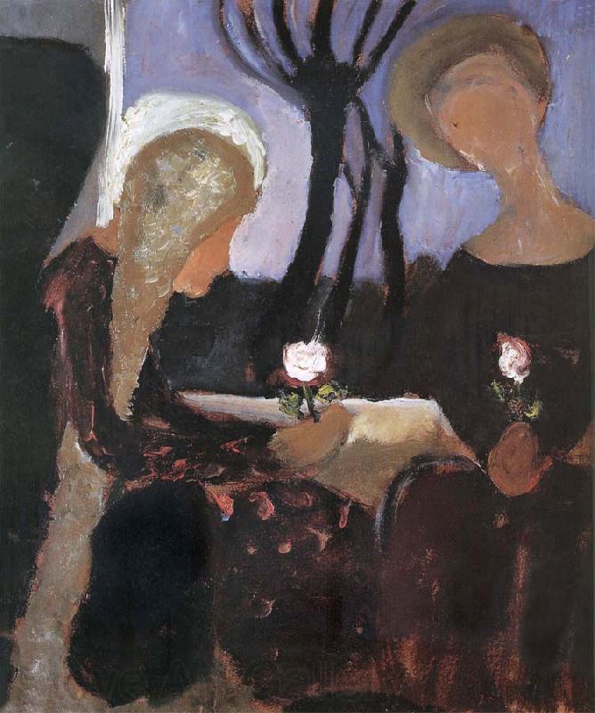 Paula Modersohn-Becker The Anunciacion Norge oil painting art